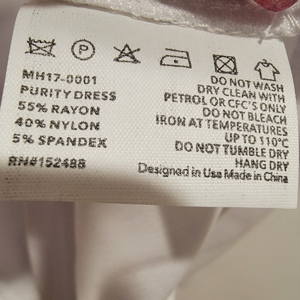 Marilyn Hatten Purity Short Sleeve T-shirt Dress Size Small - Picture 8 of 10